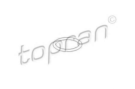 Кольцо уплотнительное крышки маслозаливной горловины 207 217 TOPRAN / HANS PRIES 207217 (фото 1)