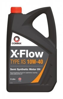 Олива для двигуна COMMA XFLOW XS 10W40 SEMI 5L (фото 1)