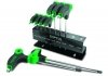 Набор ключей TORX с ручкой L-обр. T10-T50 9ед. Toptul GAAX0901 (фото 1)