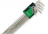 Набор Г-обр. ключей TORX T10-T50 9ед. Супердлинных Toptul GAAL0923 (фото 3)