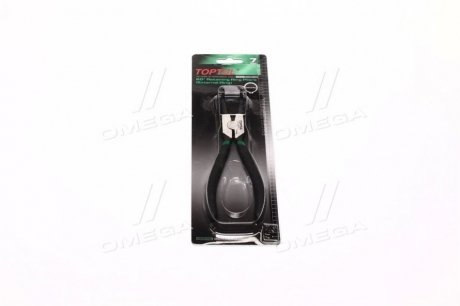 Круглогубцы для снятия стопорных колец 7" (разжим загнутые) Toptul DCAA1207 (фото 1)