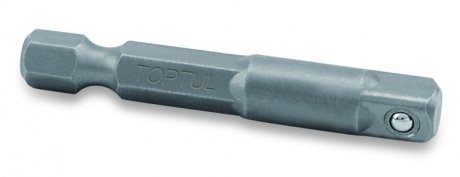 Переходник 1/4"х1/4" L50 (6-гр. под шуруповерт Х квадрат) Toptul FPKA0808 (фото 1)