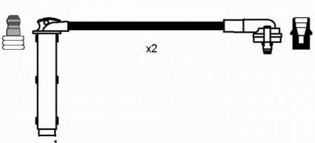 5405 К-т проводов зажигания NGK RC-FD1203 (фото 1)
