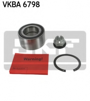 Комплект подшипника ступицы колеса VKBA 6798 SKF VKBA6798 (фото 1)