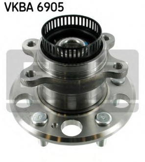 Підшипник колеса,комплект SKF VKBA6905 (фото 1)