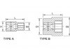 Насадка 3/8 6зубчаста" Toptul BAEA1207 (фото 3)