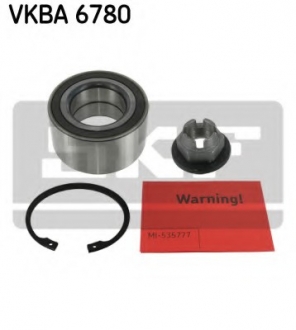Комплект подшипника ступицы колеса VKBA 6780 SKF VKBA6780 (фото 1)