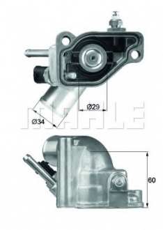 Термостат ENGINE MAHLE / KNECHT TI 5 92 (фото 1)
