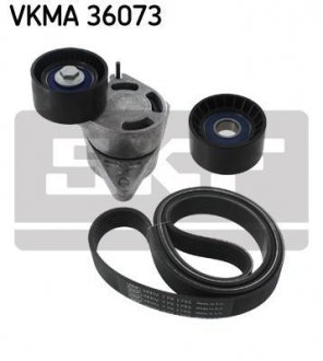 Комплект поліклиновий (ремінь+ролики) VKMA 36073 SKF VKMA36073 (фото 1)
