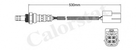 Лямбда-зонд Vernet LS140534 (фото 1)