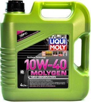 Масло моторное Molygen New Generation 10W-40 (4 л) LIQUI MOLY 9060 (фото 1)