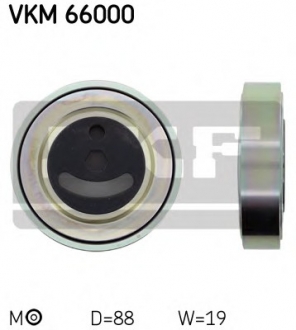 Натяжний ролик, поліклиновий ремінь SKF VKM 66000 (фото 1)