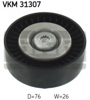 Паразитний / провідний ролик, поліклиновий ремінь VKM 31307 SKF VKM31307 (фото 1)