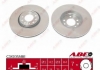 Гальмівний диск ABE C3X035ABE (фото 3)