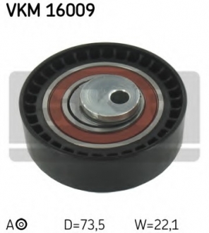 Натяжний ролик, ремінь ГРМ VKM 16009 SKF VKM16009 (фото 1)