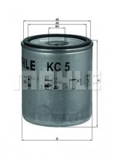 Фільтр паливний KX 400D MAHLE / KNECHT KX400D (фото 1)