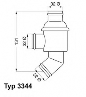 Термостат WAHLER 3344.80 (фото 1)