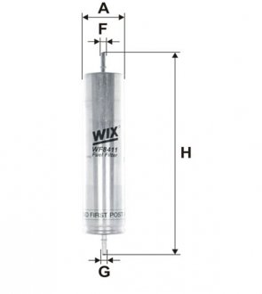 Фільтр паливний (вир-во -FILTERS) WIX FILTERS WF8411 (фото 1)