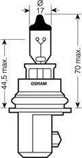 Лампа HB1 OSR9004- OSRAM 9004 (фото 1)