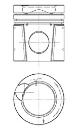 Поршень KOLBENSCHMIDT 99984600 (фото 1)