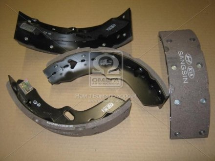 Колодки тормозные барабанные задние HD250/350 -98/HD45/HD46/HD65/HD72/HD78 04- MOBIS 5830545A53 (фото 1)