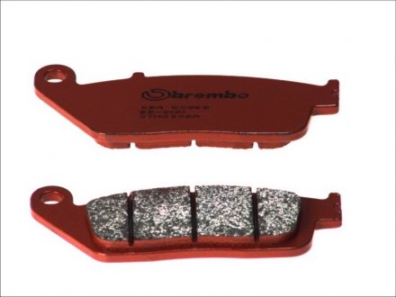 Склад передня синтетика - дорожнє використання, модель без ABS BREMBO 07HO30SA (фото 1)