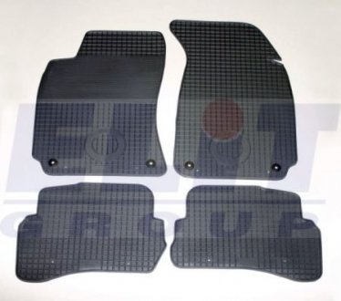 VW PAS 96- Резиновые коврики, sada 4 ks, s ovalnym otvorem fixace ELIT KHD 211 137 NS (фото 1)