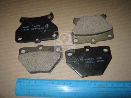 Колодки торм.зад. Toyota Corolla, Vitz RS, Prius, Ist 00-06 (MK) KASHIYAMA D2204M (фото 1)