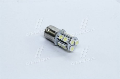 Лампа LED вказівників поворотів і стоп-сигналів (12SMD) BA15S 12V WHITE <> TEMPEST Tmp-01S25-12V (фото 1)