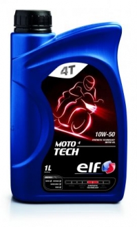 Масло мотоциклетное Moto 4T Tech 10W50 / 1л. / (JASO MA2; API SL) ELF 194956 (фото 1)