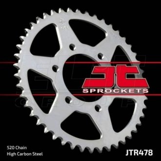 Задня зірка - посилена - 43 зуб - ZX6R+RR`05-/Z -750/S`04- ELIT 114-463-43-1 (фото 1)