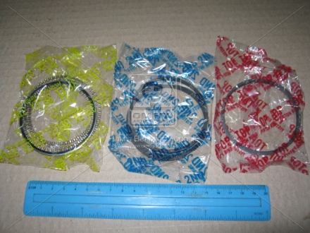 Кольца поршневые /к-т на 3 поршня /STD/UNLEADED TICO 3pcs. (-ESSENCE) PARTS-MALL HCIC-001S (фото 1)