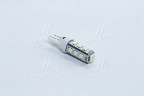 Лампа LED б / ц габарит і панель приладів T10 13SMD W5W 12V WHITE <> TEMPEST Tmp-12T10-12V (фото 1)