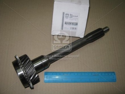 Вал первичный КПП ГАЗ 3302 не в сб. (двс Cummins ISF 2,8), L=310мм Z=26 <> Dk-Дорожная Карта 2705-1701022 (фото 1)