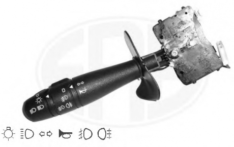 Выключатель на колонке рулевого управления левый RENAULT KANGOO, MEGANE ERA 440211 (фото 1)