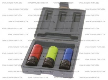 Головки для алюмінієвих дисків 3 шт - 17,19,21mm STARLINE NP ASK006 (фото 1)