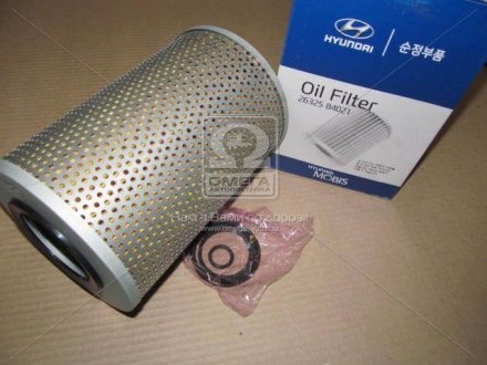 Фільтр масляний двигуна HD160/HD170/HD450/HD500/HD600 04- (вир-во) MOBIS 2632584021 (фото 1)