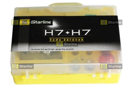 Сервісний набір: 12 [В] H7+H7 (Лампи + запобіжники) STARLINE 99.99.914 (фото 1)