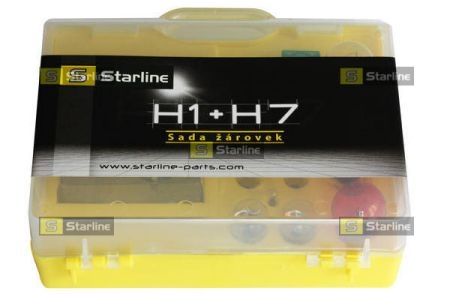 Сервісний набір: 12 [В] H1+H7 (Лампи + запобіжники) STARLINE 99.99.915 (фото 1)