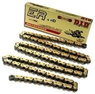 Цепь 520MX-120 звеньев - золотая - безсальниковая DID MO 1-483-120 (фото 1)
