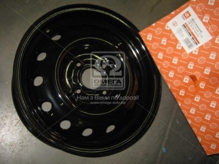 Диск колесный 14х5,5 4x100 Et 45 DIA 56,56 CHEVROLET AVEO черный <> Dk-Дорожная Карта DK 218.3101015-10.28 (фото 1)