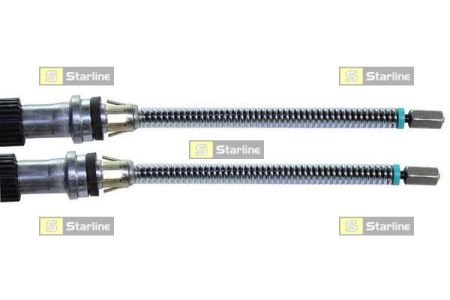 Трос стояночного тормоза L=1510/1705+1475/1670 mm STARLINE LA BR.0623 (фото 1)