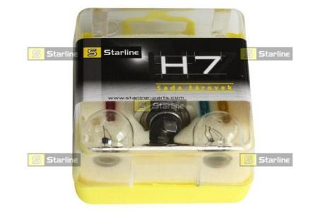 Сервісний набір: 12 [В] H7 (Лампи + запобіжники) STARLINE 99.99.911 (фото 1)