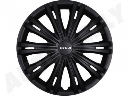 Колісні ковпаки GIGA Black радіус 14 "комплект 4шт ELIT DO GIGABLACK14 (фото 1)