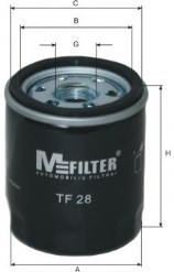 Фільтр оливний M-FILTER TF28 (фото 1)