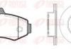 Комплект тормозной передн. VITO (638), V-CLASS 96-03 (пр-во REMSA) 8701.00