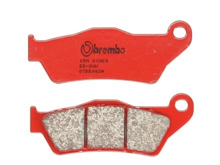 Склад передня синтетика - дорожнє використання BREMBO 07BB04SA (фото 1)