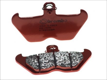 Склад передня синтетика - дорожнє використання BREMBO 07BB24SA (фото 1)