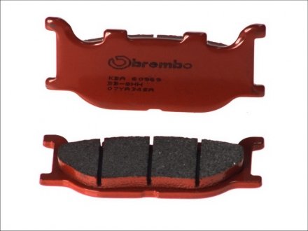 Склад передня синтетика - дорожнє використання BREMBO 07YA34SA (фото 1)