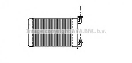 Радиатор печки (пластик. трубки), 3/88- [OE. 1373772] AVA COOLING BW 6022 (фото 1)